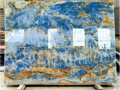 Mavi Oniks Taş Döşeme